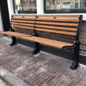 Gevelbank staand 250cm